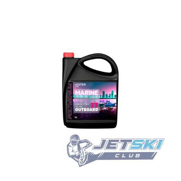 масло моторное POLIMERIUM MARINE OUTBOARD 2T SYNTHETIC BLEND 4 л