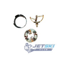 Щёточный узел стартера Yamaha 6S5-81840-00`