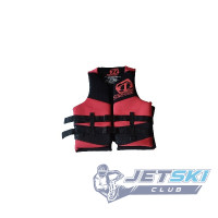 Жилет спасательный неопрен JetPilot (Black/Red)`
