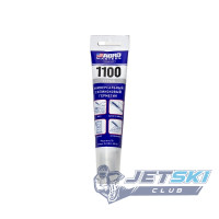 Герметик силиконовый универсальный 1100 ABRO (Grey) 70г`
