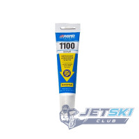 Герметик нейтральный силиконовый 1100 ABRO (White) 70г`