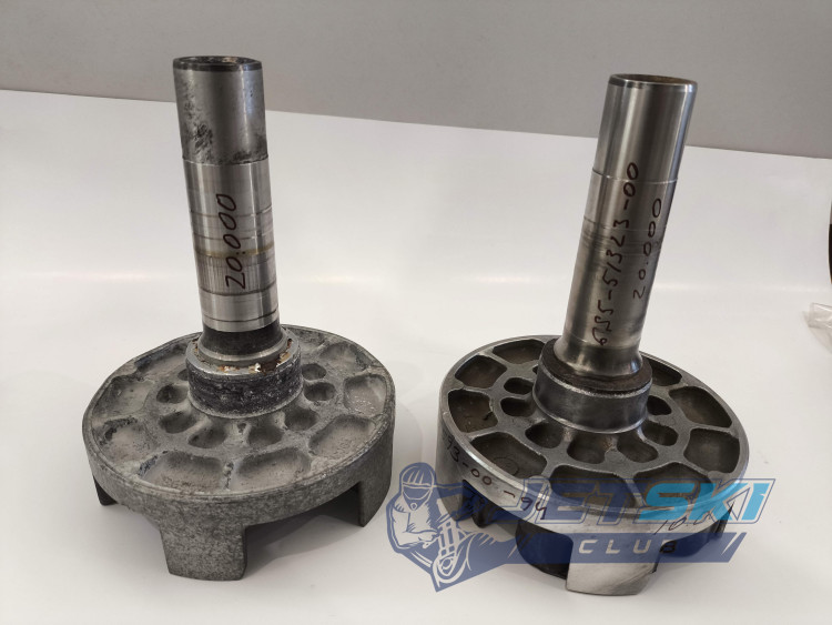 Промежуточный вал 6S5-45593-00-94 с муфтой дэмпфера 6S5-51323-00 Yamaha