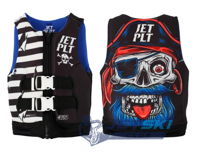 Детский спасательный жилет JetPilot Boys Cause F/E Youth Eco Vest L50s (black, 140)