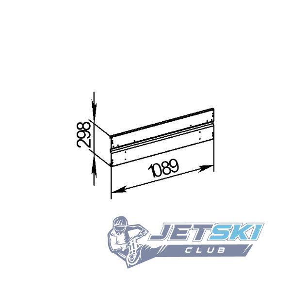 Борт задний 2 х 1.1 817710-102.03.05.002