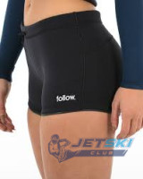 Гидрошорты женские Follow Ladies Wetsuit Shorts Black
