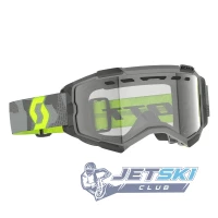 Очки SCOTT Fury Enduro light grey/neon yellow/clear