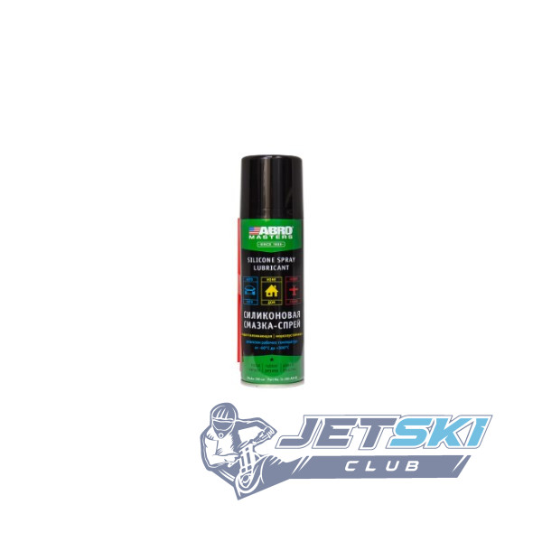 Смазка-спрей силиконовая 200 мл ABRO`