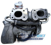 Выпускной (выхлопной) коллектор с турбиной 105485	Turbocharger Hydrospace 2005-2012 HSR-S4