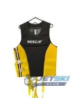 Жилет спасательный неопрен HISEA (yellow)