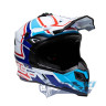 Шлем GSB XP-20 MO Design Bianco Blu Rosso