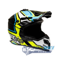 Шлем GSB XP-20 MO DESIGN BLUE GIALLO 1.2 L