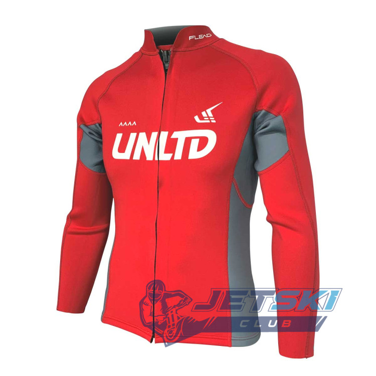 Неопреновая куртка FLEAD WET JACKET красный