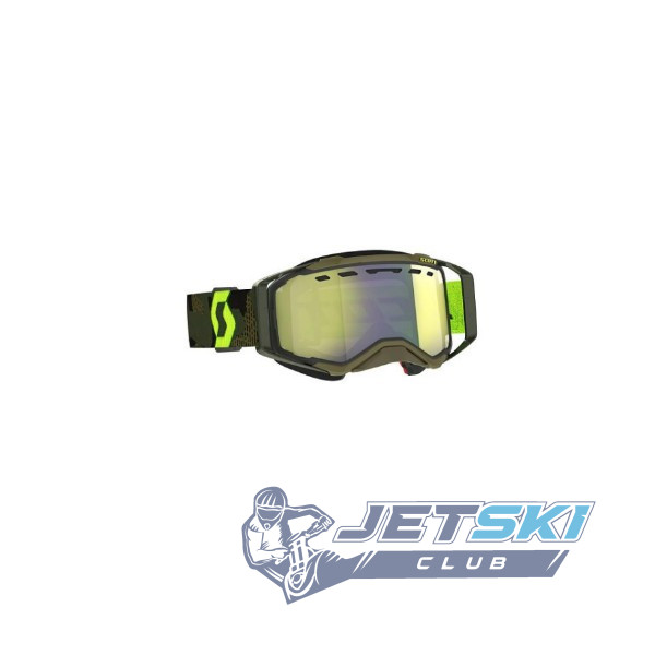 Очки Scott Prospect (Khaki Green/Neon Yellow Light Sensitive)` 