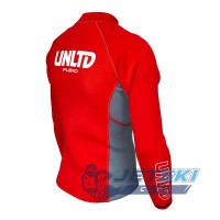 Неопреновая куртка Unlimited FLEAD WET JACKET красный