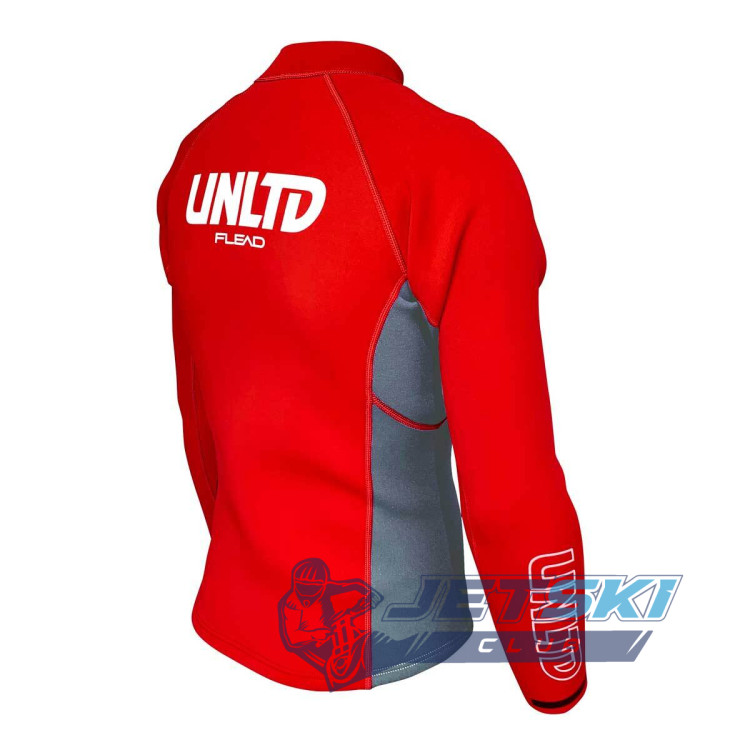 Неопреновая куртка Unlimited FLEAD WET JACKET красный
