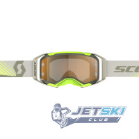 Очки SCOTT Prospect 2.0 (amp chrome kaki green/neon yellow gold chrome works)