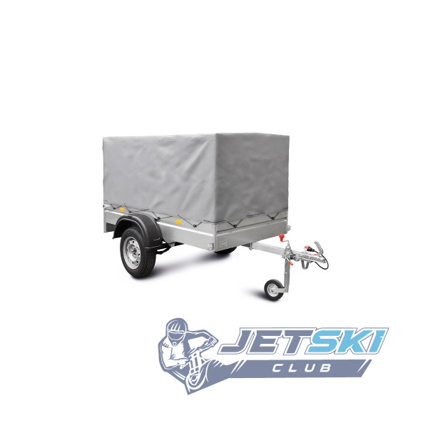 Прицеп МЗСА 2 х 1.1 с тентом каркасом и опорным колесом в сборе 817700`