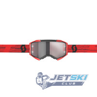 Очки SCOTT Fury (dak red silver chrome works)