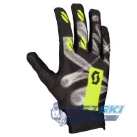Перчатки SCOTT Evo Dirt (cavair black/ safety yellow)