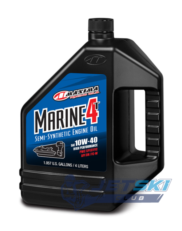 Масло 10w40 Maxima Marine 4T SynBlend 4 л.
